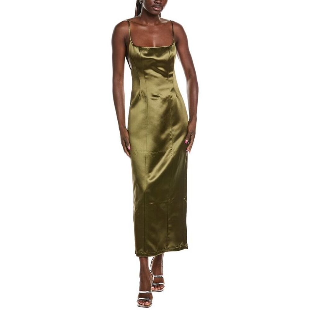 Paris Georgia Womens  Sammy Maxi Dress, Green